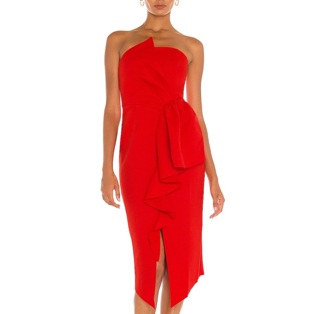Elliatt Reception Dress in Red Size S - fits like XS